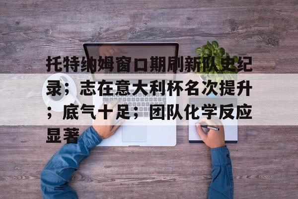 托特纳姆窗口期刷新队史纪录；志在意大利杯名次提升；底气十足；团队化学反应显著的简单介绍